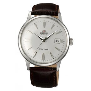 ORIENT Bambino 자동감기 손목시계 기계식 일제 오토매틱 SAC00005W0 남성용 화이트 실버