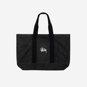 스투시 캔버스 엑스트라 라지 토트백 워시드 블랙 Stussy Canvas Extra Large Tote Bag Washed B