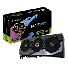 기가바이트 AORUS 지포스 RTX 4070 SUPER Master D6X 12GB 제이씨현