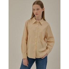 Rohan basic collar shirt_Beige