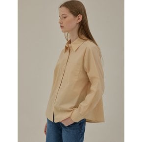 Rohan basic collar shirt_Beige