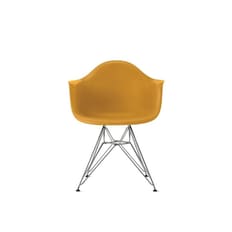 [허먼밀러 공식딜러] Eames Plastic Armchair, Wire Base (Deep Yellow/Chrome)