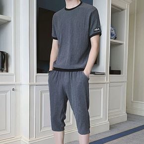 텐제로 아이스 쿨원단 시보리 7부 상하의  밴딩 세트 TEN23-7SET[35047469]