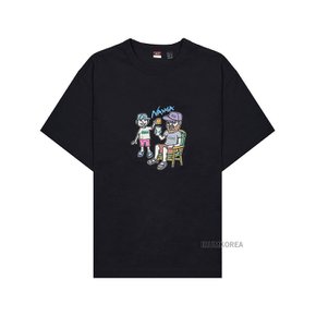 [난가] SS25 남성 에코 하이브리드 티셔츠 N2500 1M021 Z BLK _EMT