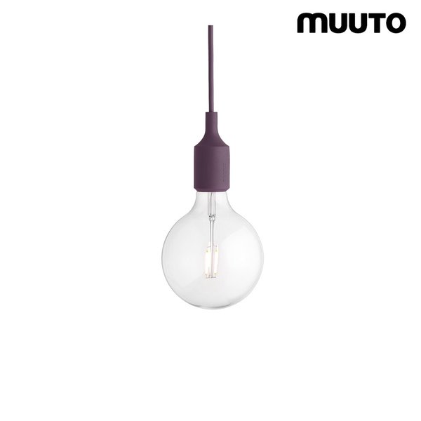 muuto 무토 E27 펜던트 버건디 E27 Pendant Lamp Burgundy