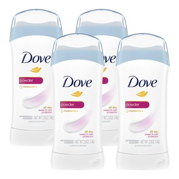  Dove 도브 파우더 데오드란트 74g 4개