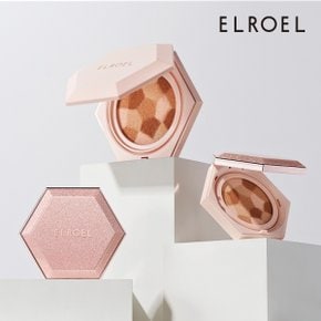 NEW 블렌딩 콤팩트 빅쿠션 _핑크 25gx2개_ELROEL