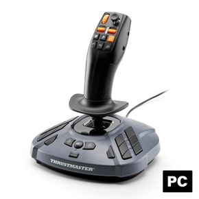 []Thrustmaster SimTask FarmStick 33 스러스트 마스터 파밍용 다 버튼 조이스틱 PC용 최대 버튼