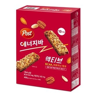 동서 포스트 에너지바 액티브 450g