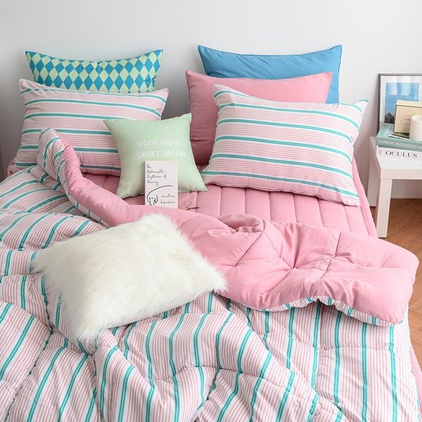 더블리 펑키 소프트마이크로 차렵이불 풀세트 Q