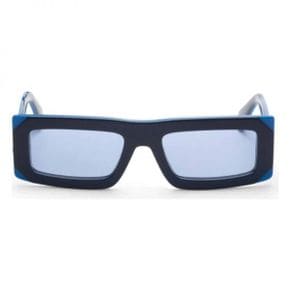 Off-White LAUREL 블루 렉탱귤러 유니섹스 공용 선글라스 OERI13P 4840 54
