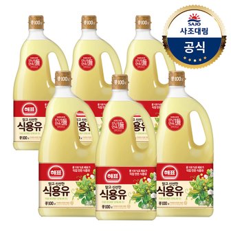 대림선 [사조]해표 콩기름 1.8L x6병