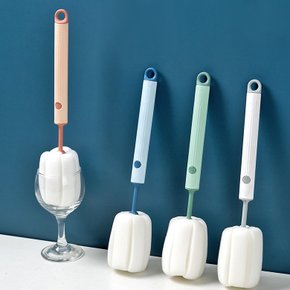 스펀지 텀블러 세척솔 물병 젖병 브러쉬 ODM-BRUSH01
