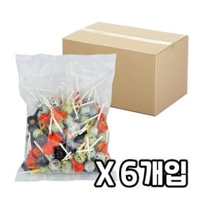 할로윈 몬스터 막대캔디 1KG * 6입