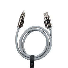4in1 고속 충전케이블 240W 1미터 / 멀티케이블 PD A C 8PIN
