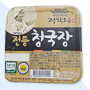 운주골 맑은물에 정학님 전통청국장 전통식품 국산콩 110g 10팩