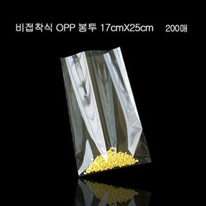 투명 삼방 OPP 봉투 비닐봉투 17cmX25cm 200장