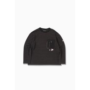 25SS 앤드원더 긴팔 티셔츠 5745184092010 BLACK DOM