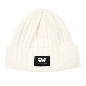 욜프 22 A/W YORF ANGORA WOOL BEANIE WHITE_욜프 공용 앙고라 울 비니 화이트