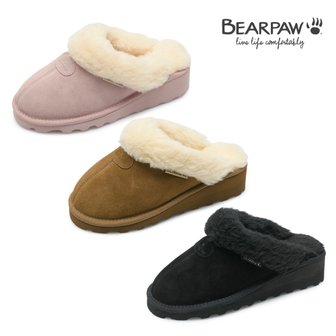 베어파우 베어파우(BEARPAW) AGATA 웨지양털슬리퍼 (womens) 3종 택1