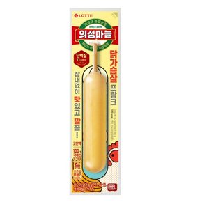 롯데 의성마늘 닭가슴살 프랑크 65g