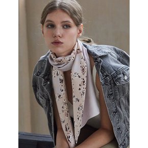 Bonita memoria Long Petit Twill Scarf [PMLTS-1415]