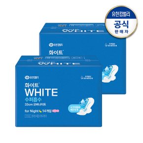 수퍼흡수 오버나이트 14매x2팩