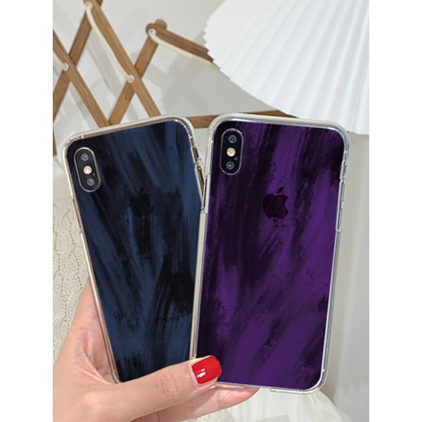 노구 폭풍우 유화 소프트젤리케이스