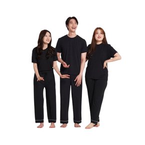 1+1+1 Lipbbam 바이립밤 텐셀 이지 올 파자마 긴바지+반팔티+반바지 3장 1세트 LDM7701