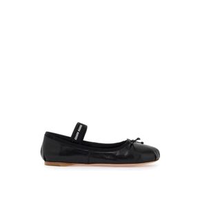 가죽 발레 플랫슈즈 leather ballet flats 242151NFL000004-F0002 98224252