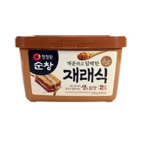 청정원 옛날 재래식 생된장 2.8kg