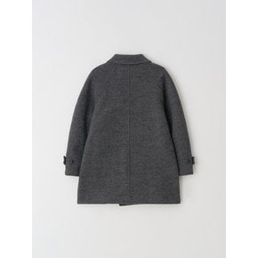 raglan half coat - charcoal