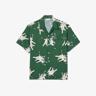 라코스테 [시흥점] 테니스 그래픽 반팔 썸머 셔츠 CH0113-55G