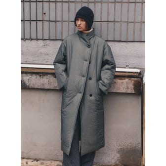 케리에르 THINSULATE PADDED COLLARLESS LONG COAT