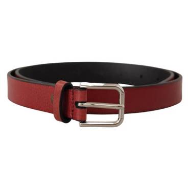 이스퀘어 4812767 Dolce  Gabbana Elegant Italian Leather Mens Belt