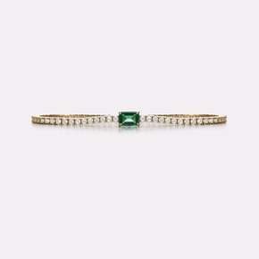 Frida Dark Emerald Bracelet SSKB111BYG170