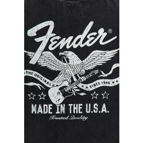 오버사이즈핏 티셔츠 블랙/Fender 1159823046