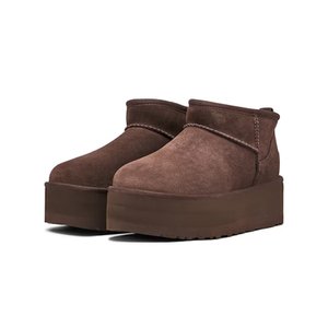 UGG 24FW 어그 클래식 울트라 미니 플랫폼 부츠 번트 시더 1135092 BCDR