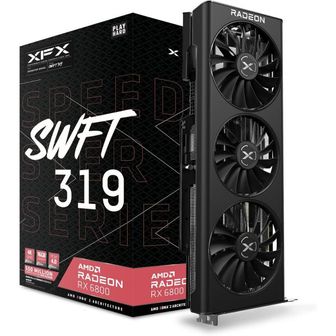  미국 XFX 그래픽카드 Speedster SWFT319 Radeon™ RX 6800 Core Gaming Graphics Card with 16GB