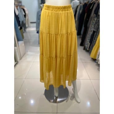 파프리카 티어드 롱 스커트/SK2SK507