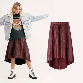 Zadig and Voltaire Joslin Cuir Froisse Skirt WJCU1402F 쟈딕앤볼테르 조슬린 가죽 스커트