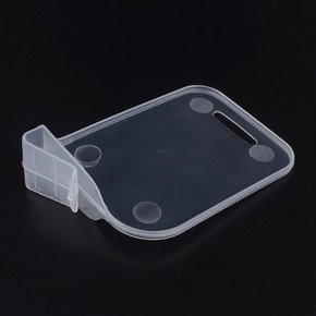 다용도 투명 플라스틱 칸막이 1P 정리함칸막이 화장품정리대 메이크업정리대 사각수납함