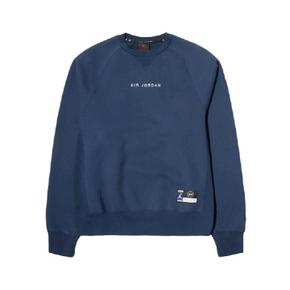 조던 x 프라그먼트 크루넥 스웨트셔츠 네이비 DA2989-414