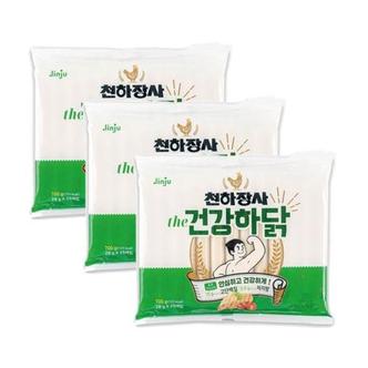  천하장사 더 건강하닭 소시지 700g (28g x 25개입) 3봉 .