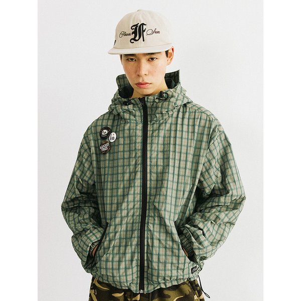 라이트 체크 윈드브레이커 [그린]