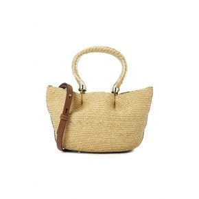 헬렌카민스키 카멜리아 여성 바스켓백 BAG51749 NATURAL CUOIO