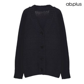 [ab.plus/신상] 베이직 브이넥 포버튼 니트 가디건 (LSZ4MY35A)