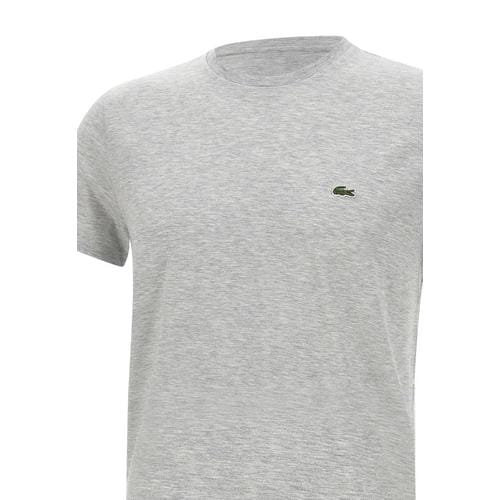 라코스테 피마 코튼 저지 크루넥 티셔츠 TH6709CCA GRAY DOM