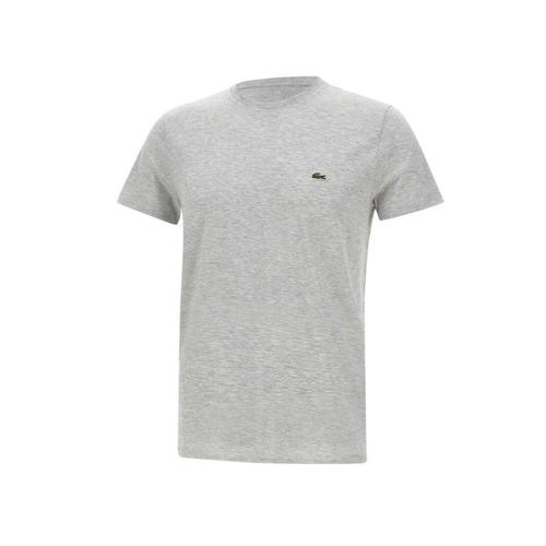 라코스테 피마 코튼 저지 크루넥 티셔츠 TH6709CCA GRAY DOM