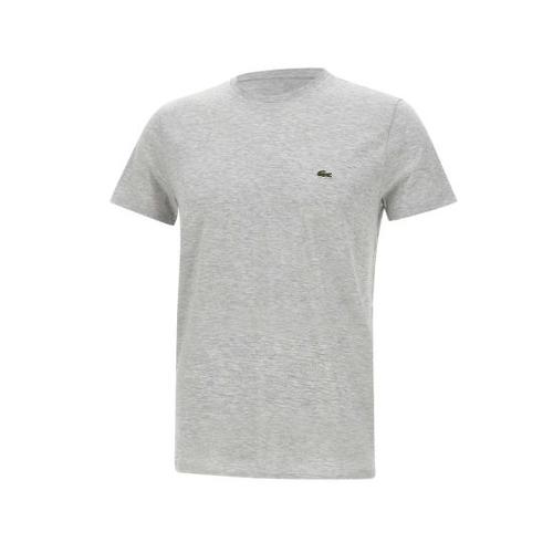 라코스테 피마 코튼 저지 크루넥 티셔츠 TH6709CCA GRAY DOM